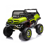 Green 12V/4X4 Official Mercedes Unimog Junior Ride On UTV, Remote Control