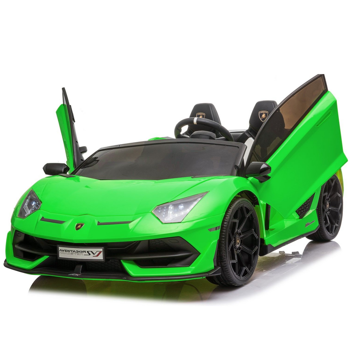 Green 24V Lamborghini SVJ Ultimate Drifting Car