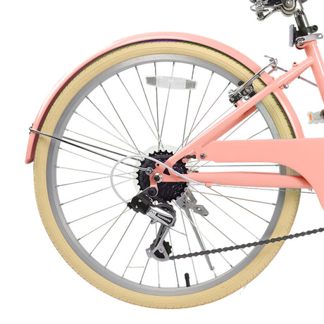 Glerc 24" Beach Cruiser Bike Kids Hybrid Bike - Missy