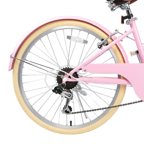 Glerc 24" Beach Cruiser Bike Kids Hybrid Bike - Missy