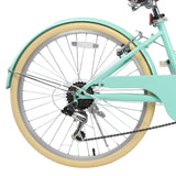 Glerc 26" Best Beach Cruiser Hybrid Kids Bike - Missy