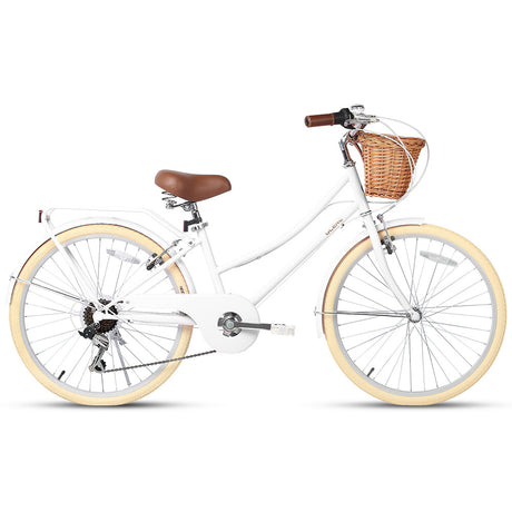 Glerc Best Beach Cruiser Hybrid Kids Bike 24" - Missy