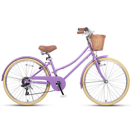 Glerc 26" Best Beach Cruiser Hybrid Kids Bike - Missy