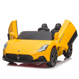 Yellow 24V /105W Maserati MC20 Premium XXL Edition, 2-Seater Ride on Car