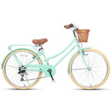 Glerc Best Beach Cruiser Hybrid Kids Bike 26" - Missy