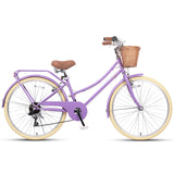 Glerc Best Beach Cruiser Hybrid Kids Bike 26" - Missy