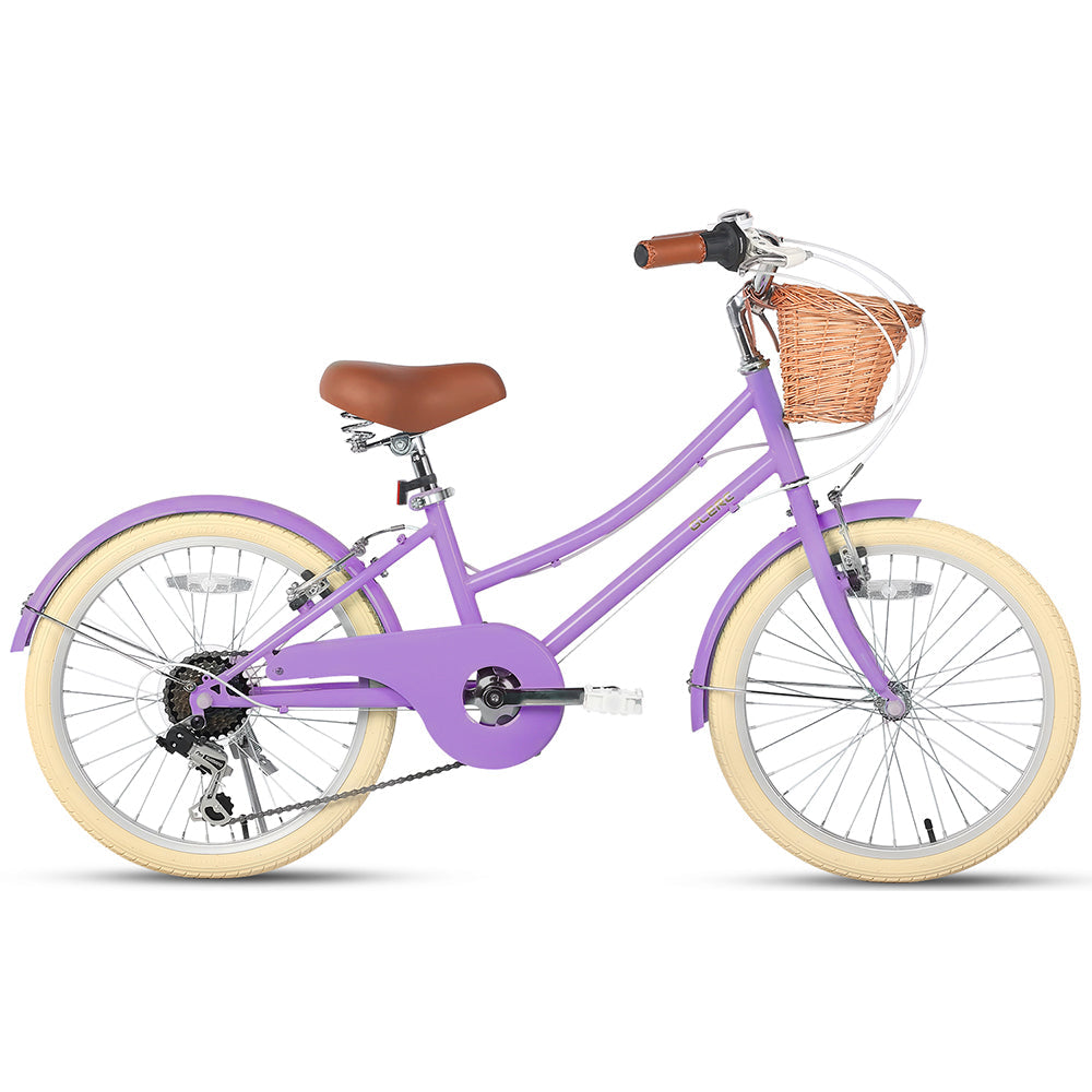 Glerc 20" Best Beach Cruiser Hybrid Kids Bike - Missy