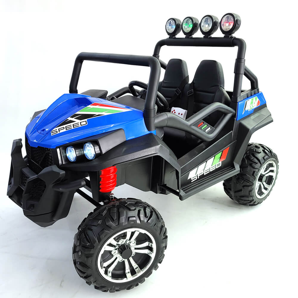 4X4 Edition 24V Viper Kids Ride on Buggy/ UTV with RC, Rubber Wheels