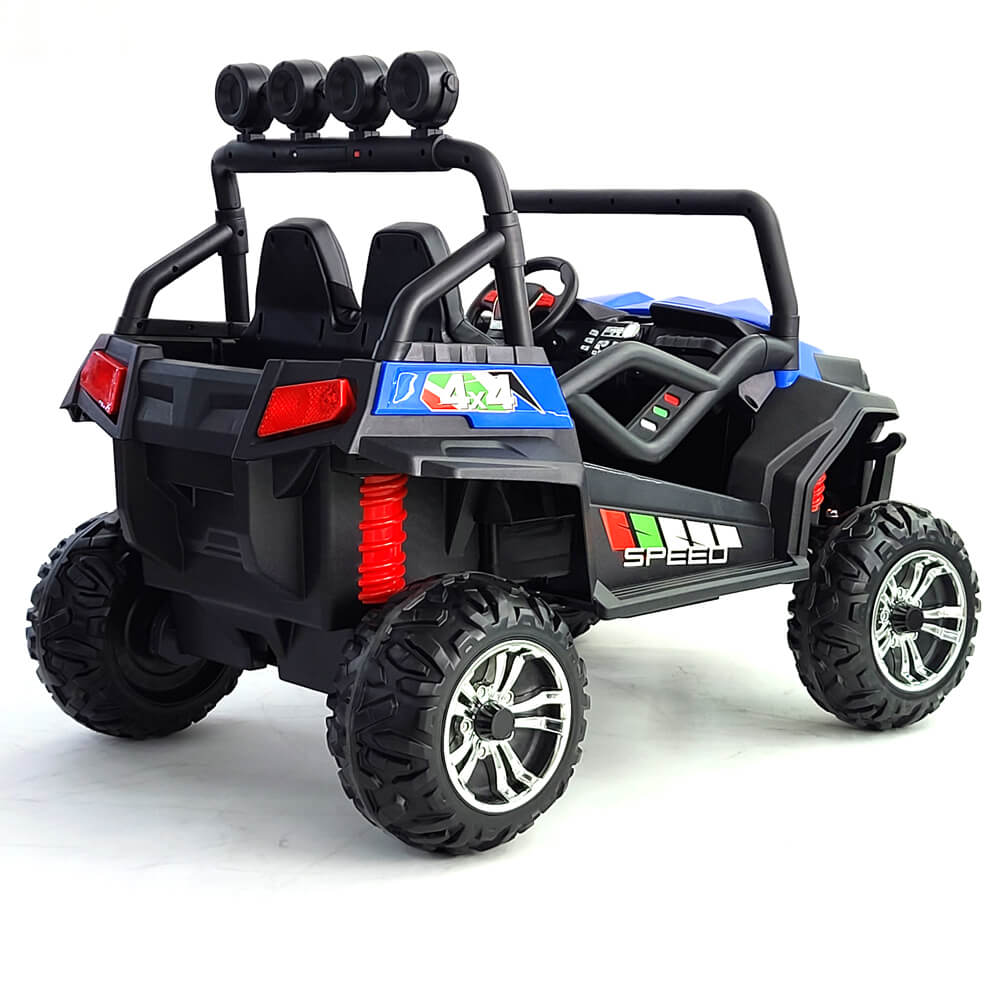 4X4 Edition 24V Viper Kids Ride on Buggy/ UTV with RC, Rubber Wheels