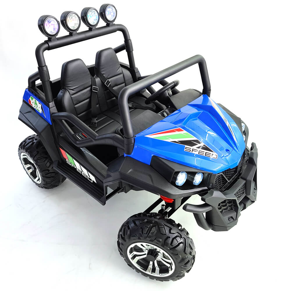 4X4 Edition 24V Viper Kids Ride on Buggy/ UTV with RC, Rubber Wheels