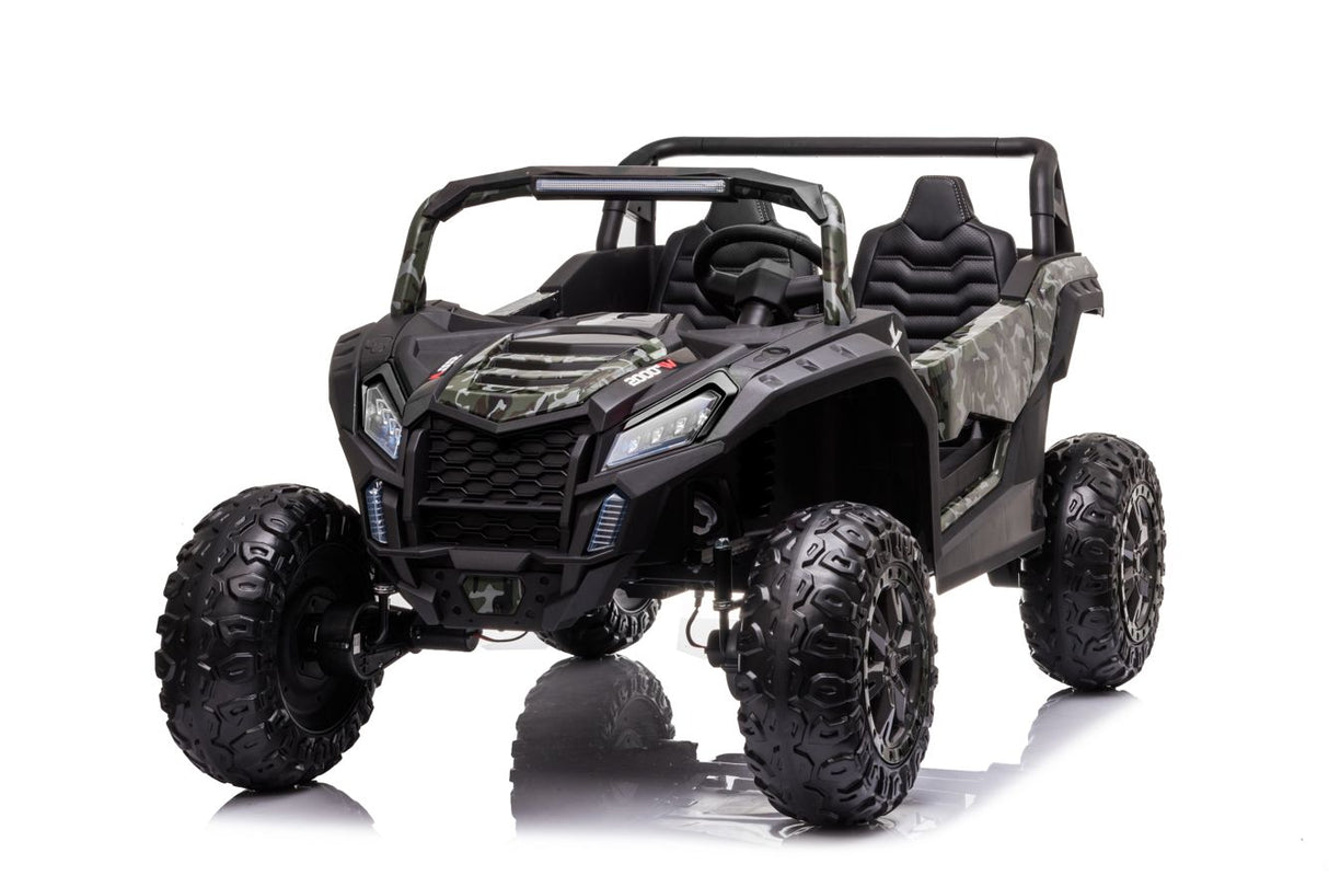 2 Seater XXL Blade BT 4WD Edition 24V Kids Ride On UTV, Buggy with RC, Camo