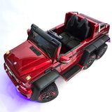 Big Official Limited Mercedes Benz G63 AMG 2X12V / 6 Motors / 6 Wheels Kids Ride on Car with RC