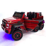 Big Official Limited Mercedes Benz G63 AMG 2X12V / 6 Motors / 6 Wheels Kids Ride on Car with RC