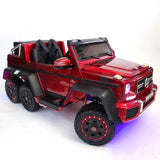 Big Official Limited Mercedes Benz G63 AMG 2X12V / 6 Motors / 6 Wheels Kids Ride on Car with RC