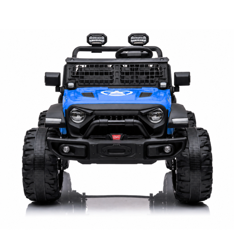 Blue 24V/2WD Xtreme Edition Ride on Truck, Eva Wheels and Leather Seats