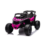 24V Can-Am Maverick 1-Seater 4X4 Kids UTV with EVA Tires, LED Lights, Music, Remote