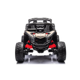 24V Can-Am Maverick 1-Seater 4X4 Kids UTV with EVA Tires, LED Lights, Music, Remote