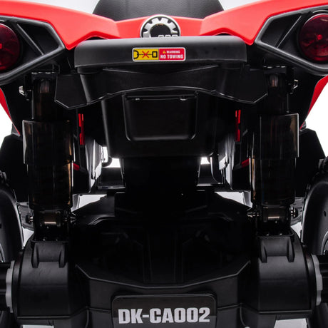 24V Can-Am Renegade 1-Seater 4X4 Quad ATV with EVA Tires, LED Lights, Music