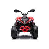 24V Can-Am Renegade 1-Seater 4X4 Quad ATV with EVA Tires, LED Lights, Music