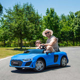 White 24V/200W Giant Limited Edition Audi R8 Spyder 2 Seater Ride on Car