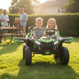 Green 24V/180W XXL Big Kids Blade XR Advanced Ride on Buggy W/ Real Rubber Tires & Brushless Motor, NO RC