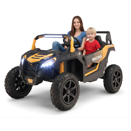 Gold 24V/180W XXL Big Kids Blade XR Advanced Ride on Buggy W/ Real Rubber Tires & Brushless Motor, NO RC