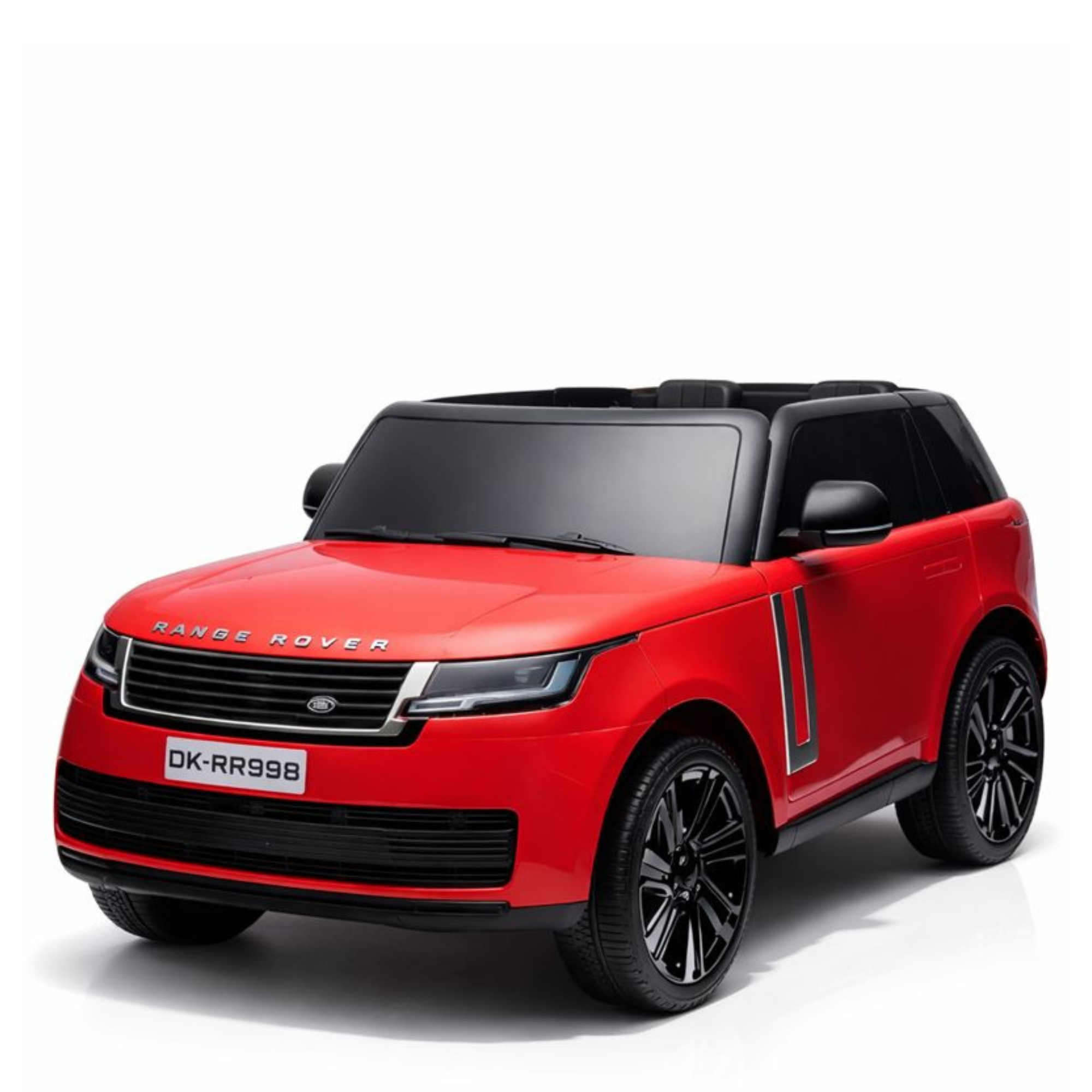 Red 24V Range Rover Ride-On SUV with EVA Wheels, Music & Parental Cont ...