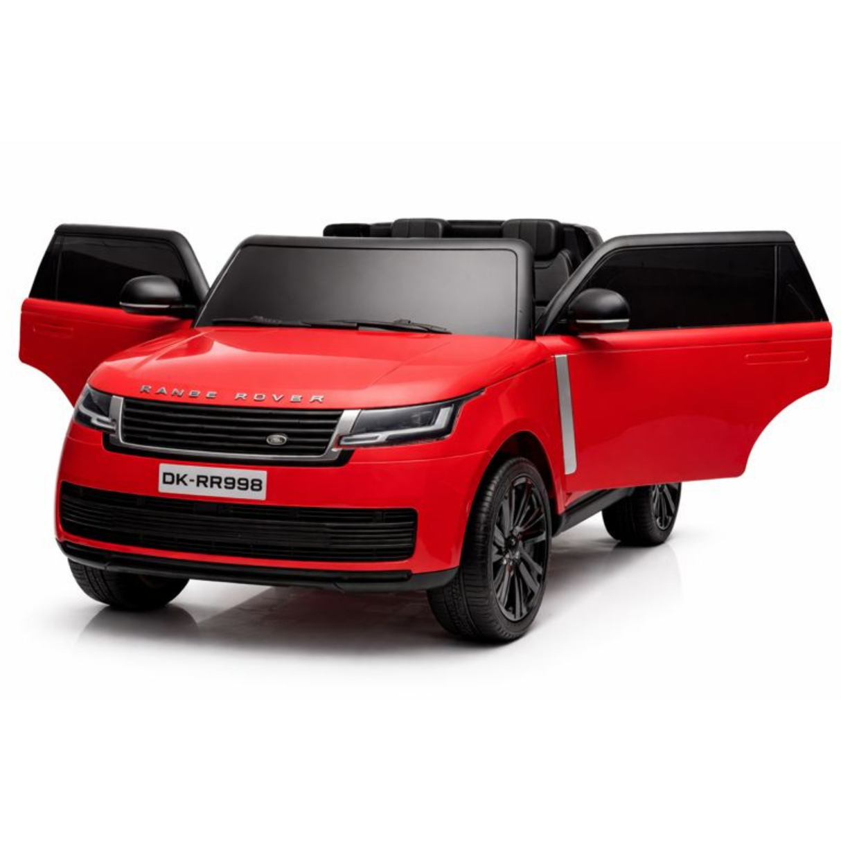 Red 24V Range Rover Ride-On SUV with EVA Wheels, Music & Parental Control