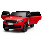 Red 24V Range Rover Ride-On SUV with EVA Wheels, Music & Parental Control