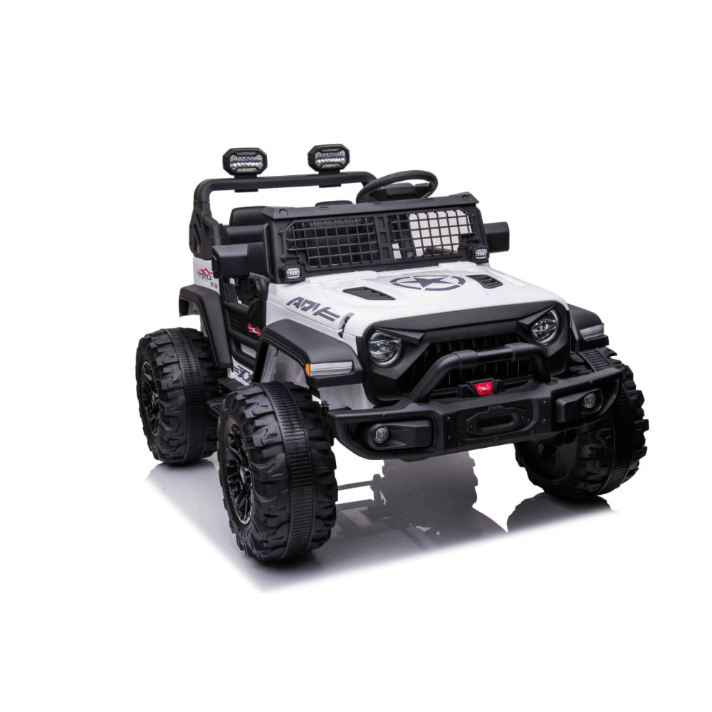 White 24V/2WD Xtreme Edition Ride on Truck