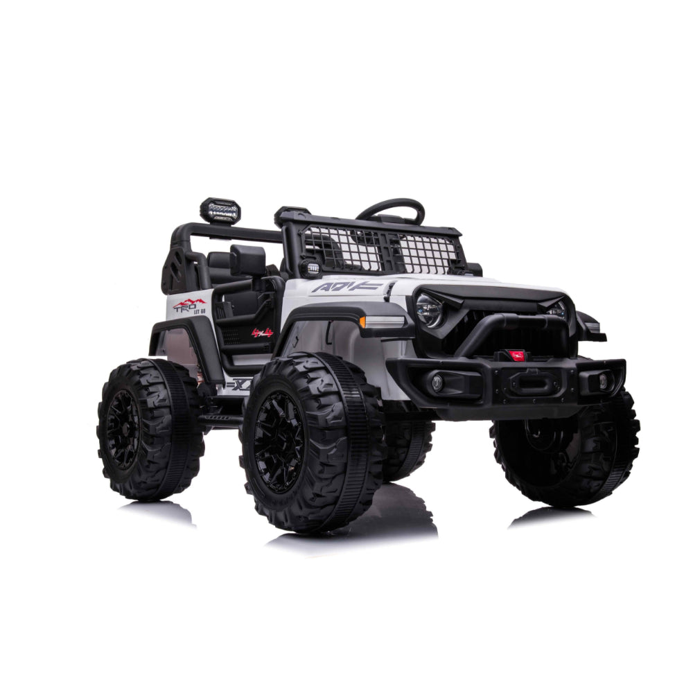 White 24V/2WD Xtreme Edition Ride on Truck