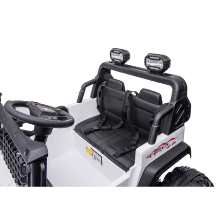 White 24V/2WD Xtreme Edition Ride on Truck