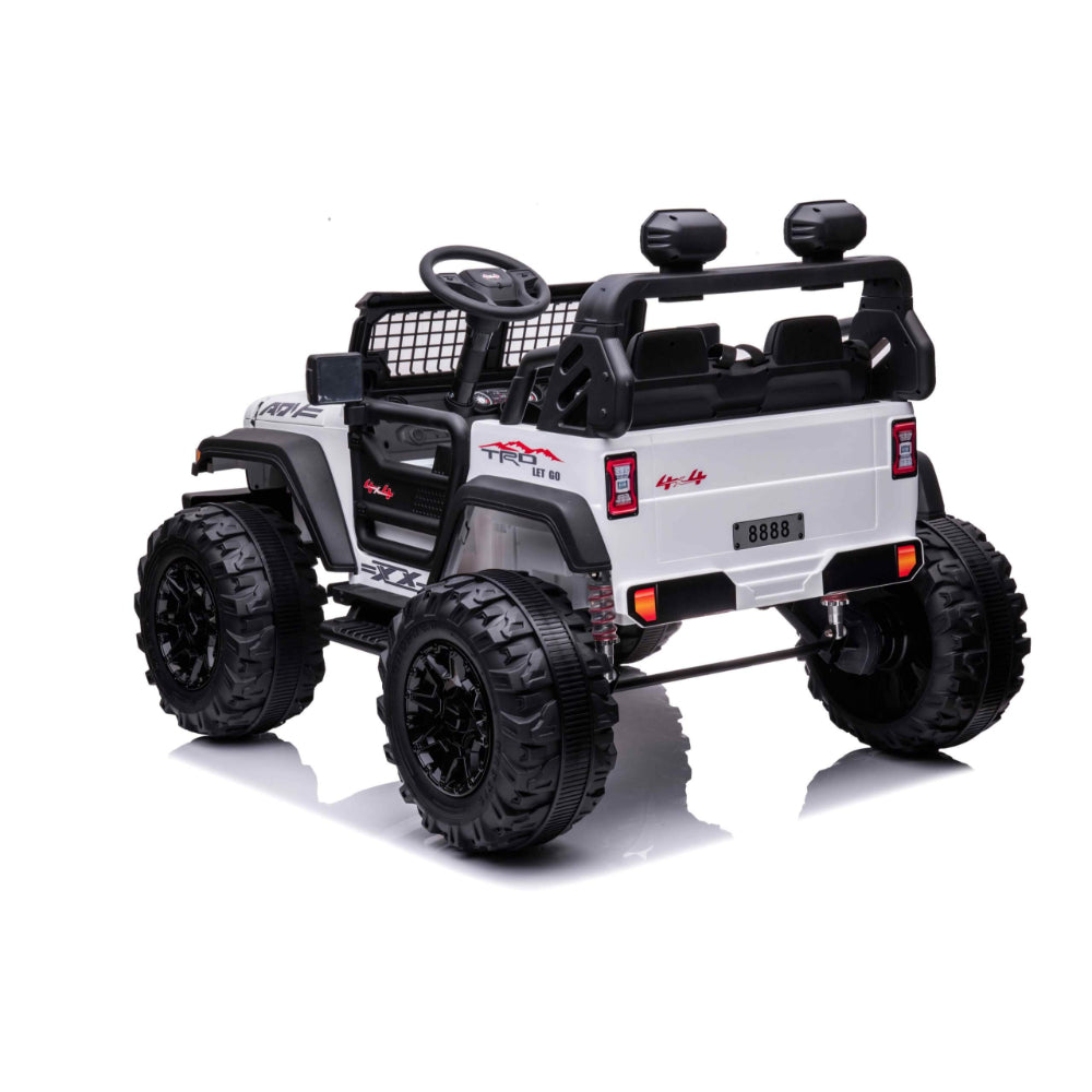 White 24V/2WD Xtreme Edition Ride on Truck