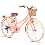 Glerc Best Beach Cruiser Hybrid Kids Bike 26" - Missy