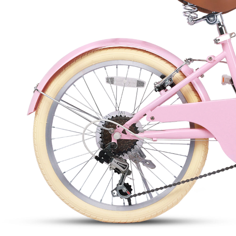 Glerc 20" Best Beach Cruiser Hybrid Kids Bike - Missy