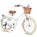 Glerc Best Beach Cruiser Hybrid Kids Bike 20" - Missy