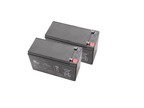 2 X 12V 9amp Replacement Batteries 
