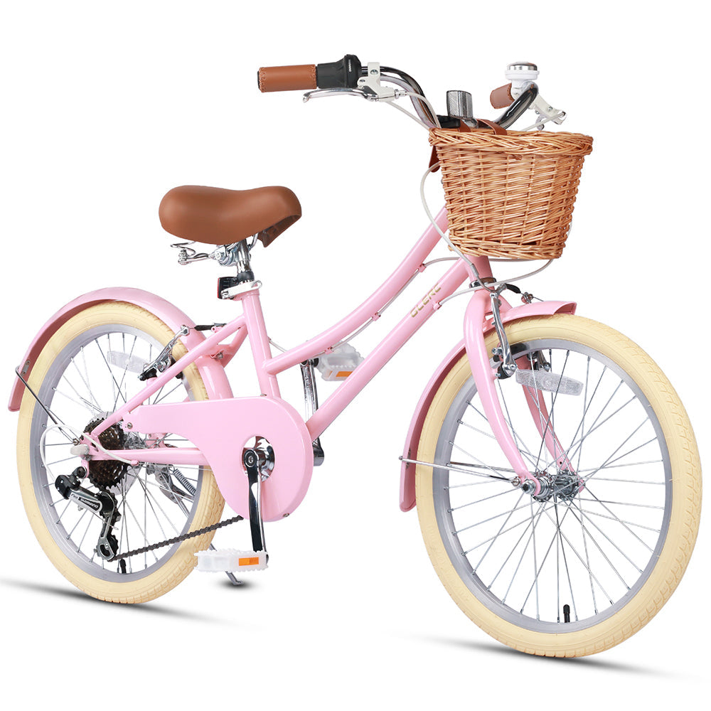 Glerc 20" Best Beach Cruiser Hybrid Kids Bike - Missy