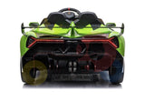 2 seats lamborghini ride on kids and toddlers ride on car 12v GREEN 14