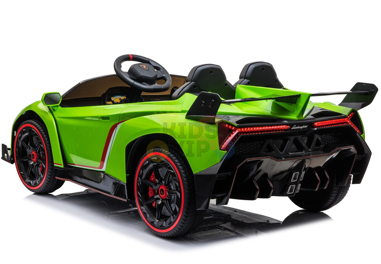 2 seats lamborghini ride on kids and toddlers ride on car 12v GREEN 3