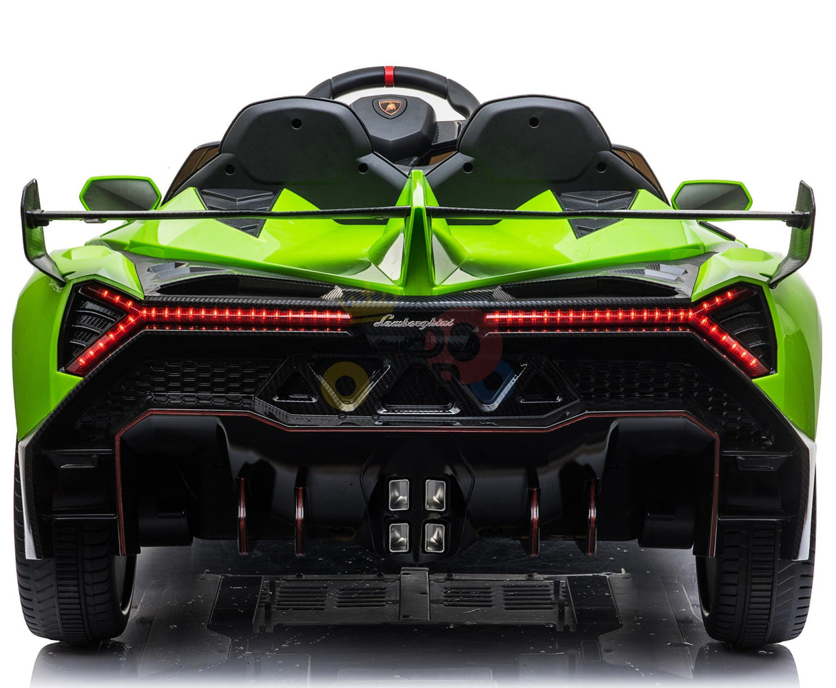 2 seats lamborghini ride on kids and toddlers ride on car 12v GREEN 4