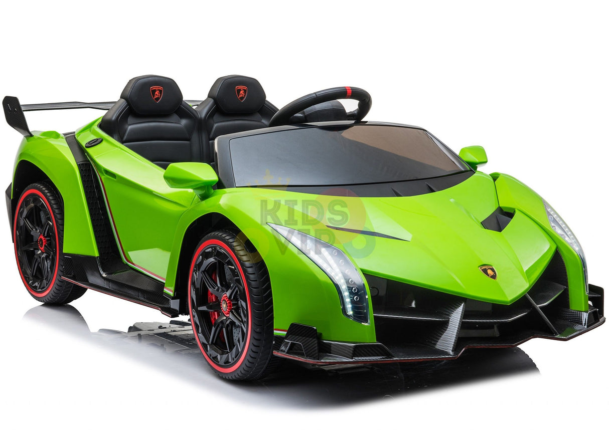 2 seats lamborghini ride on kids and toddlers ride on car 12v GREEN 5
