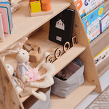 2in1 Montessori Shelf for Books and Toys
