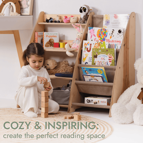 2in1 Montessori Shelf for Books and Toys