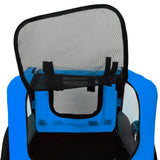 Pet Bike Trailer Dog Cart for Bicycle,Suitable for Small and Medium Pets, Easy Folding Cart Frame, Quick Release Wheel, Non-Slip Floor, Internal Leash