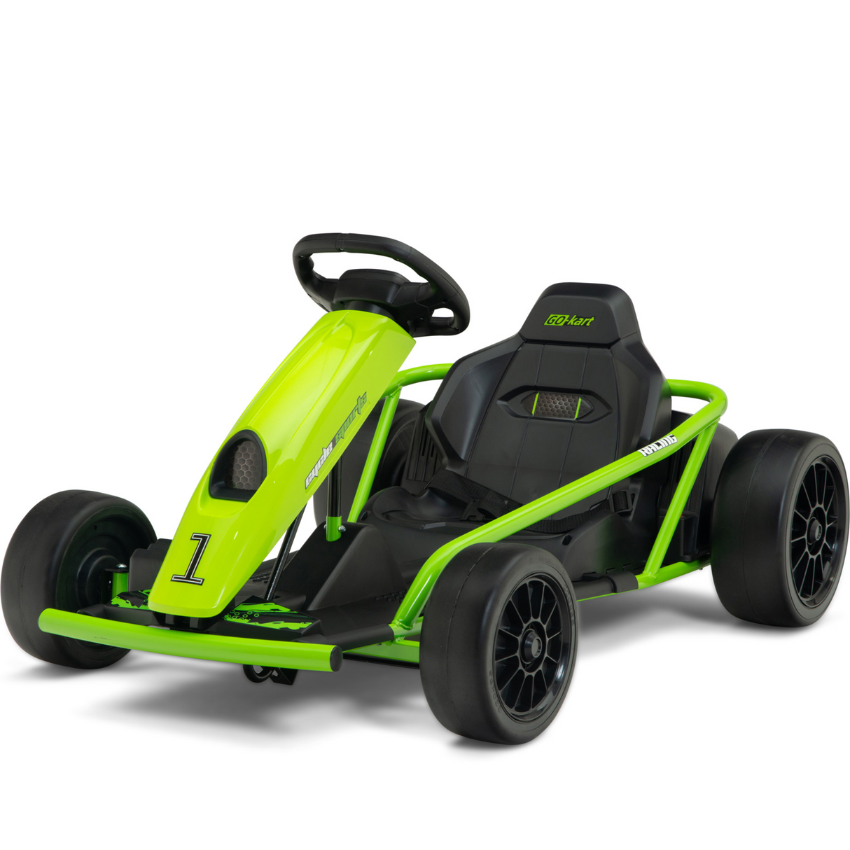 Green 24V Sport Challenger Drifting Go Kart