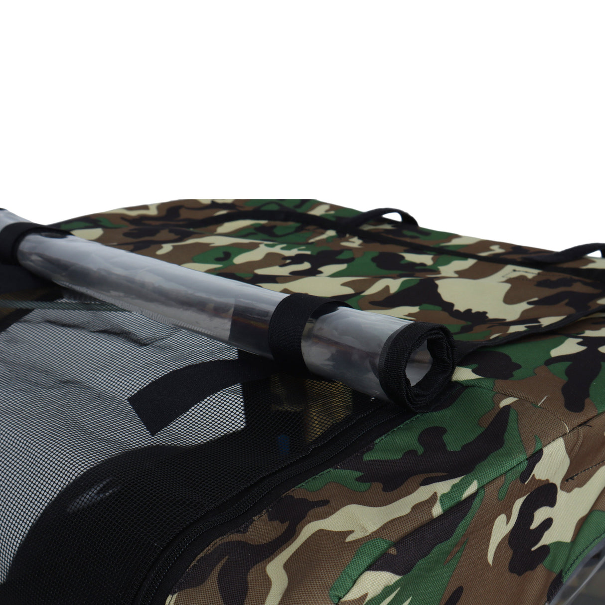 Pet Bike Trailer Dog Cart for Bicycle,Suitable for Small and Medium Pets, Easy Folding Cart Frame, Quick Release Wheel, Non-Slip Floor, Internal Leash