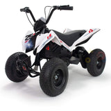 INJUSA 24V X-Treme Zero Edition Ride On Quad/ATV with Brushless Motor