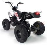 INJUSA 24V X-Treme Zero Edition Ride On Quad/ATV with Brushless Motor