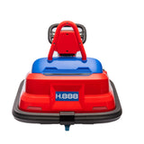 6V 360° Spin Electric Rechargeable Ride-On Bumper Car with LED Lights, Music, Remote Control